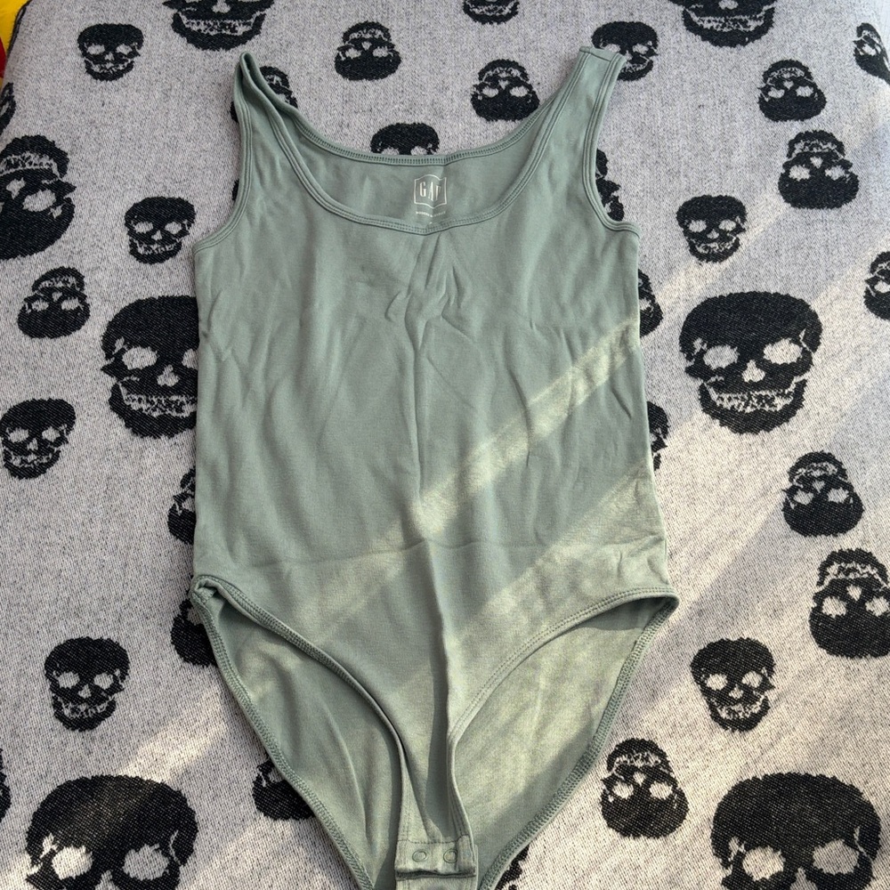GAP Olive Green Tank Bodysuit